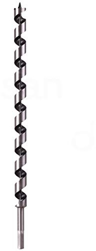 ARTPOL Slangborr 30 x 460 mm, Lewis, trä, olika storlekar, borrar, träborrar, borrar, träborrar, spetsborrar