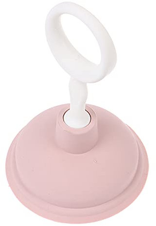 caihuashopping Dusche Abflussreiniger Haushaltsspüle Abflussrohr Pipeline Bredge Saugnapf WC-Kolben Bad Tragbare Ablaufreiniger Kollegen für Badezimmer Toilettenkolben (Color : Pink)
