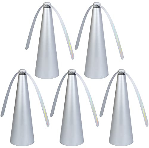 Haishell Ventilador repelente de moscas, 5 unidades, para mesas, ventilador portátil de mesa para exteriores y interiores, mantener las moscas/insectos lejos de tu comida y tu familia
