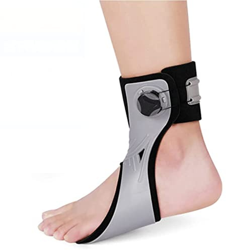 Orthese Medizinische Knöchel, Drop Foot Brace, Plantarfasziitis-Nachtschiene, Fußheber Stabilizer für Arthritis, Sehnenscheidenentzündung, Hängefuß Left,Medium
