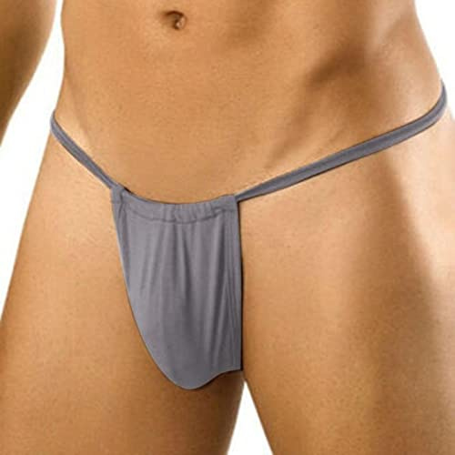 SARGE Biancheria Intima Sexy da Uomo Lingerie G-String Slip Lisci Mutande Bikini Tanga Traspirante Gay Pouch T-Back Mutandine da Uomo a Vita Bassa
