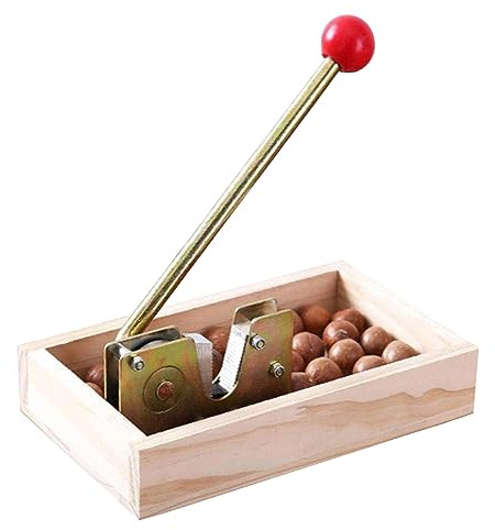 UZIAH Máquina Peladora De Nueces De Alta Resistencia con Mango De Metal Duradero para Almendras De Avellana, Cascanueces/Galleta De Nueces