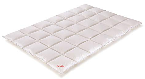 Paradies Dagmar medium warm Enten Daunendecke 135x200 cm | Made in Germany