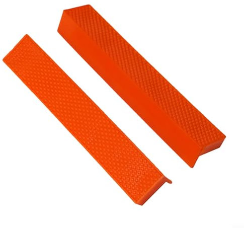 YUANGANG 2 almohadillas de mandíbula, cubierta magnética, protección multiusos para máquinas herramientas de tornillo de banco de metal (6 pulgadas)