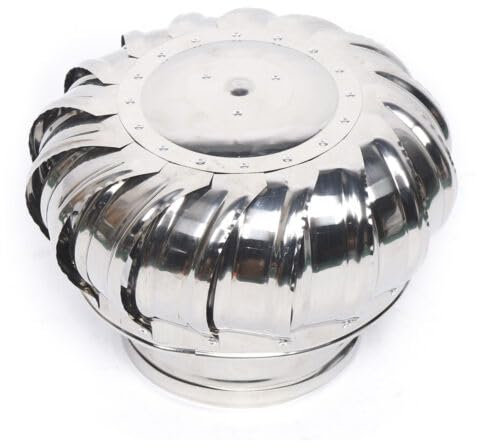 säurebeständigen Schornsteinabdeckung aus Edelstahl Kaminhaube Lüftungsaufsatz Schornsteinaufsatz Zugverstärker 160mm für Industrieanlagen Bauernhöfe Wohnzimmer Kamine usw.