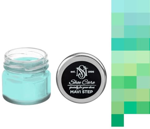 MAVI Step EAQ07 Aqua Cream Farbe für Wildleder und Nubuk, Aqua Dye Cream – Erstellen Sie individuelle Farbabstimmung