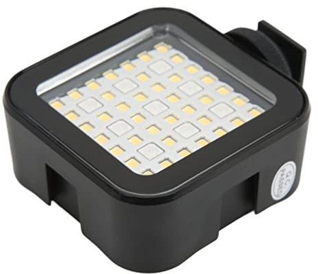 Unterwasserlichter, Tauchlicht Tauchvideoleuchte ST49W 30 M/98 Fuß Wasserdichtes RGB-Tauchlicht 49 LEDs Hochleistungs-dimmbares Unterwasser-Video-Fülllicht für Vlog-Fotografie