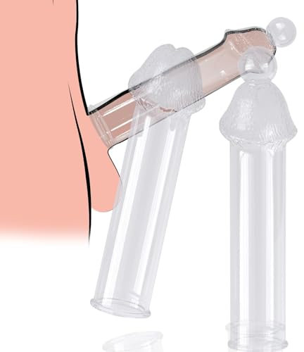 Guaina per pene, estensione del pene, guaina per polsino per, estensione del, preservativi con grandi protuberanze, per in silicone, sex toy estremo per uomo,
