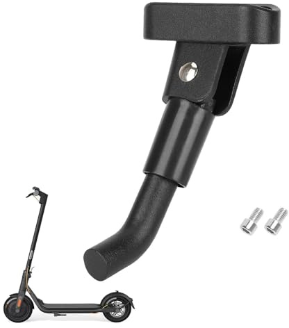 Yungeln Scooterständer Standfuß Seitenständer Scooter Ersatzteile Kompatibel für Ninebot F20 F25 F30 F40 Elektroscooter - Schwarz