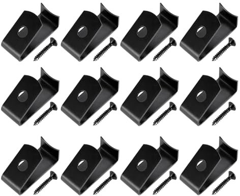 Pflanzentopf-Verriegelungsaufhänger, Blumentopf-Clips | 12X Gartendekorations-Pflanzenhänger - Terrakotta-Ton-Blumentopf-Aufhänger mit Schrauben für 5 bis 8 Zoll Standard-Terrakotta-Ton-Blumentopf