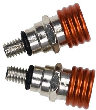 Motorrad Gabelentlüfter Für 300EXC 2008-2019 250EXC-F 2008-2018 Motorrad-Vorderradgabel-Entlüftungsventile(Orange)
