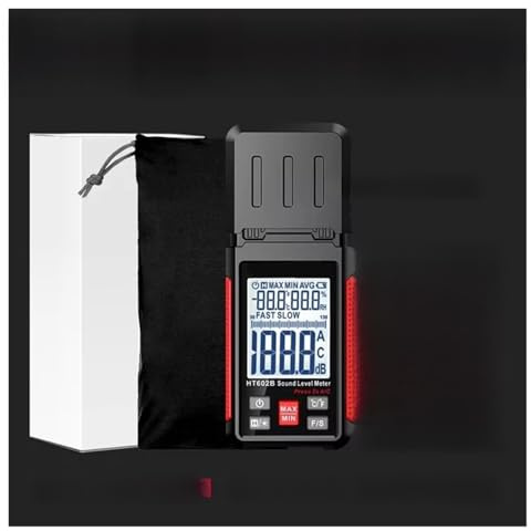 Sonomètre Portable HT602, Mesure du Niveau sonore (30 dBA à 130 dBA), décibelmètre (HT602b)