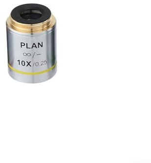 Obiettivi acromatici per microscopio da 4X a 100X per Olympus, tipo infinito con filettatura RMS standard di 20 2mm ()
