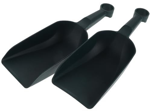 IWOWHERO Set 2 Pezzi Mini Cazzuola in Plastica Verde Scuro Pala a Mano per Giardinaggio Bonsai Attrezzo da Giardino per Diserbo e Piantagione di Piante Succulente Strumento Portatile