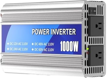 Invertitore di potere, Inverter a onda sinusoidale, convertitore di potenza da DC12V a AV110V, for auto, camper, camion, solare, casa, uso fuori rete