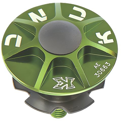 KCNC Bicycle Lightweight Head Parts Set SL Ahead Cap Set, Green 36899 506306