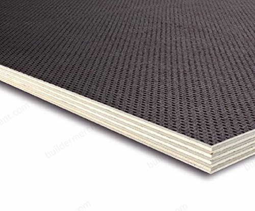 Antiscivolo fenolico in compensato di betulla 12 mm | 610 mm x 610 mm (0,6 x 0,6 m), quantità nella confezione: 1 foglio