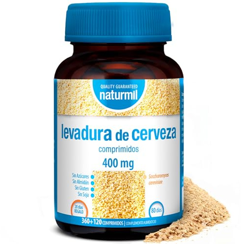Levadura Cerveza 400 Mg 360+120 Comp