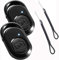 2PCS Bluetooth Remote Control for Smartphones Wireless with Wrist Strap, Remote Trigger Controller Suitable for Photos and Videos Shutter Shutter Shutter Compatible OS/Android/Phone