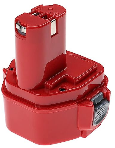 EXTENSILO batteria compatibile con Makita 8271D, 8271, 8270DWALE, 8270DWE, 8270DWPE, 8271DWAE attrezzo da lavoro (3300 mAh, NiMH, 12 V)