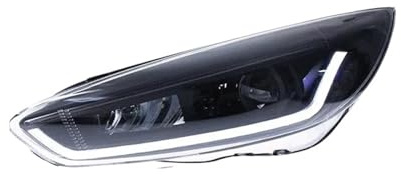 FARO PRINCIPALE Per Ford Per Focus 2015-2017 Gruppo Fari Per Indicatori Di Direzione A Flusso Per LED Luce Di Marcia Diurna Lente Fari Allo Xeno Fari PROIETTORE ANTERIORE(Left)