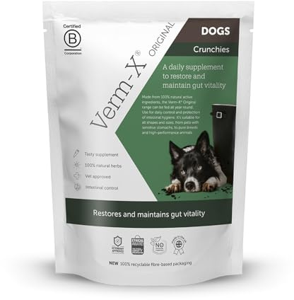 Verm-X Dog Crunchies, 1.3 kg
