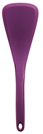 Kochblume Designwender | Premium-Silikon | Hitzebeständig | Spülmaschinenfest | 30cm | Farbe: lila