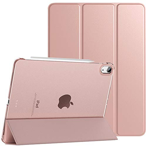 TiMOVO Hülle für iPad Air 11 M4/M3/M2, Air 5./4. Gen 10,9, Rose Gold. | Transluzent Hart PC Rückhülle, Auto Schlaf/Aufwach, Touch ID wird unterstützt