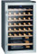 Profi Cook - Frigorifero per vino, 36 bottiglie, frigorifero per bevande, porta in vetro resistente ai raggi UV, illuminazione a LED, 7 ripiani, di cui 6 estraibili, 4 – 18 °C, PC-WK 1235