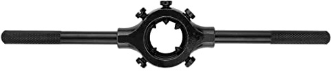 NEO TOOLS Halter, Mehrzweckwerkzeughalter, Knopf für Knopfeinsätze M3 - M12 | Stahl, Zur Verwendung mit Schneideisen zum manuellen Schneiden von metrischen Außengewinden in Stangen