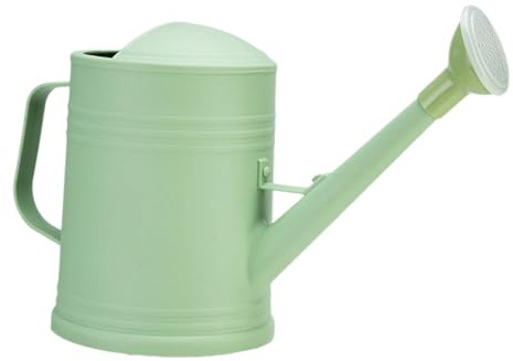 kowaku Regadera para Plantas Regadera para Flores, Regadera Multiusos de Boca Larga de 2 L Regadera para Plantas para El Hogar Al Aire Libre Interior, Verde