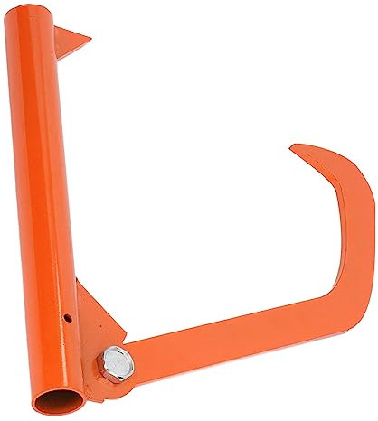 Crochet à Bûches en Acier Inoxydable, Structure en Acier Inoxydable, Lève-bûches, Rouleau à Bûches Portable, Crochet Incliné pour Rouler Et Soulever Les Bûches