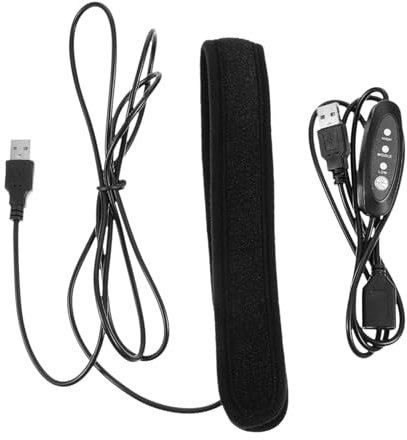 Hemobllo 3piezas Calentador De Lentes USB Ajustable Control De Temperatura De Material Neopreno Resistente para Cámaras DSLR y Telescopios Previene El Rocío Condensación