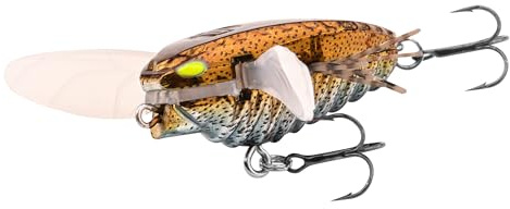 Spro ZUK 35 Hybrid-Hardbait – Topwater Köder & Crankbait für Forelle, Döbel und Barsch. Vielseitiger Angelköder, Länge 3,5 cm, 4g