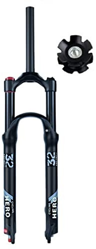 Mountainbikes Luftgabel 26/27,5/29 Mountainbikes, Federung, Gabel Reise 130 mm bount, justieren 1-1/8 Zoll gerade/konisch Vordergabel QR 9 mm Handbuch/Fernverriegelung