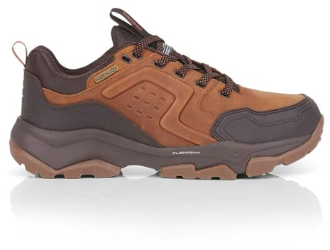Northwest Territory Men’s K2 Waterproof Hiking Shoes | 3M Thinsulate thermal insulation. Durable leather upper with waterproof membrane. Rugged non-slip grip for outdoor trails.