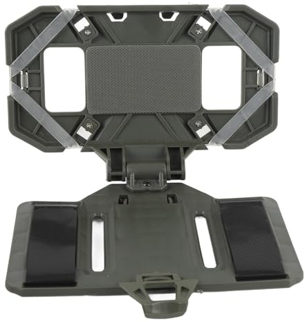 XUXHOU Vikbar lätt telefon brösthållare hållare hållare solid skivhållare västtillbehör för skärmstorlek 4,7-6,7 tum, yttre växel nödvändig med ABS-material (GREEN)