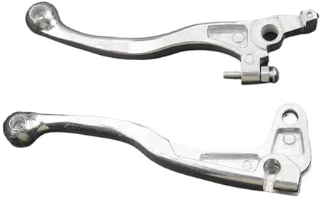 Motorrad Bremshebel Für Suzuki Für DR250 Für DRZ400 Paar Chrom Motorrad Bremse Kupplung Hebel Griff
