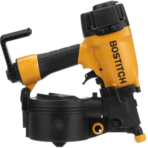 BOSTITCH Coil Siding Nailer, Pneumatic Siding Nail Gun, 1-1/4-Inch to 2-1/2-Inch, 15 Degree (N66C)