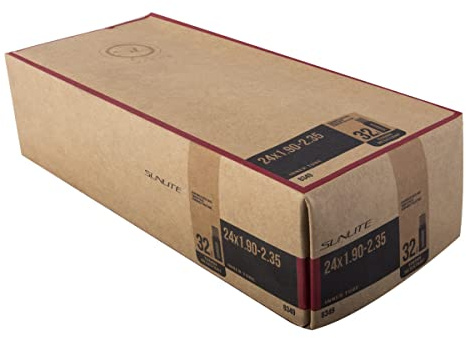 Sunlite Thorn Resistant Schrader Valve Bicycle Tube, 24 x 1.90-2.35 / 32mm Valve
