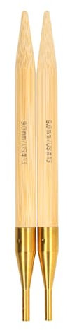 addiClick Nature Bamboo Interchangeable Knitting Needle Tips 9.00mm