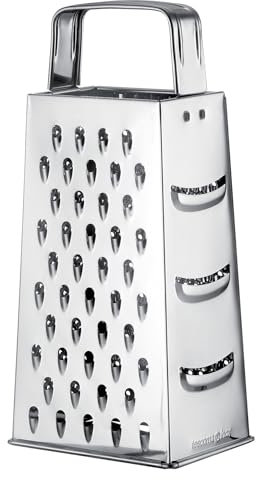 Tescoma Handy - Rallador de Acero Inoxidable, 4 Caras, tamaño Grande