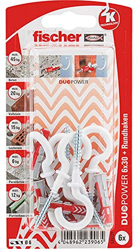 Fischer DUOPOWER 6x30 RH N K (6) Art. 535221 Menge: 1