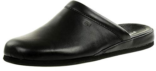 Rohde Windsor 6600, Pantofole uomo, Nero (Schwarz (Schwarz 90)), 41