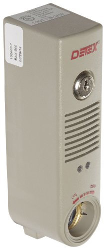 Detex EAX500 Battery Powered Door or Wall Mount Exit Alarm, 2.10 W x 2.375 D x 7.70 L