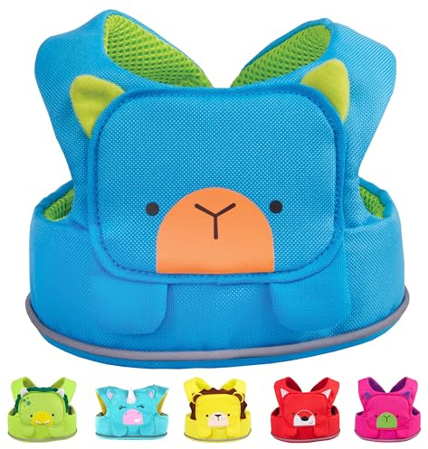 Trunki ToddlePak - Praktische Kinderleine für Babys und Laufgurt Kinder | Kinderleine Laufleine | Kinder Sicherheitsleine für Kleinkinder - Bert (Blau)
