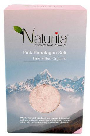Naturita Sel rose de l'Himalaya - Cristaux finement moulés, 1 g