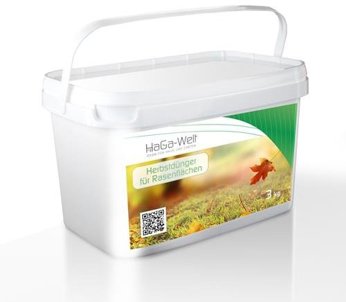 Fertilizzante autunnale per prato, fertilizzante minerale, 3 kg