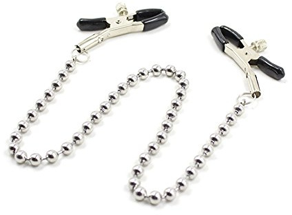 Pinces de bondage avec chaîne pour tétons - Pinces à tétons - Pinces à tétons - Pinces à tétons - Pinces à tétons - Pinces de poitrine