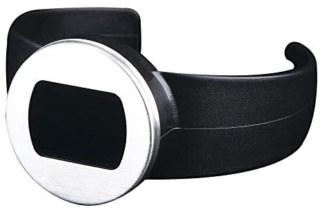 BERGNER CHÂTEAU WINE EXPERT - Termómetro de Vino Digital - Acero Inoxidable - Diseño de Abrazadera para Botella - Esfera Inoxidable - Control de Temperatura Preciso - Amantes del Vino